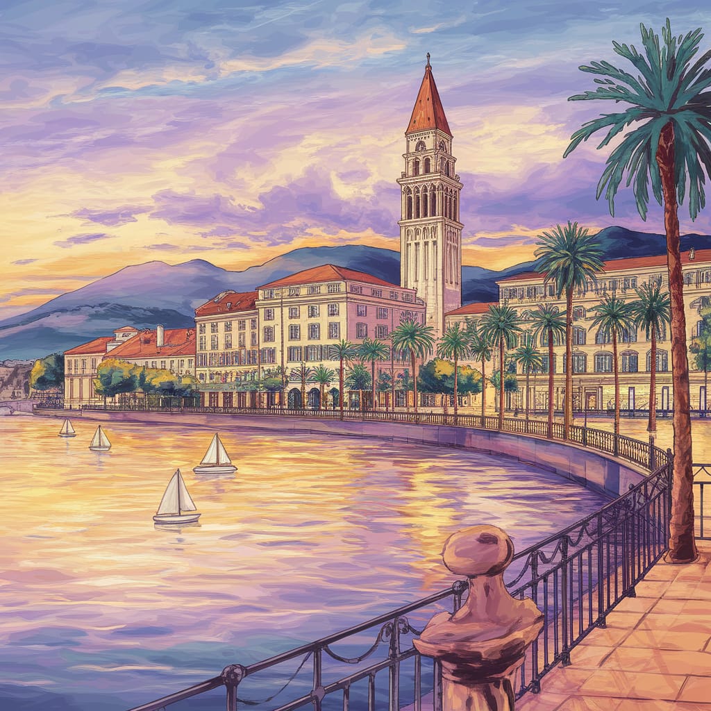 Explore Split: History, Cuisine and Coastal Tranquillity